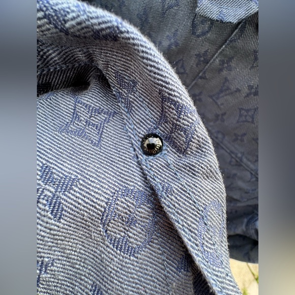 Louis Vuitton Monogram Denim Jacket Virgil Abloh - Picture 9 of 9
